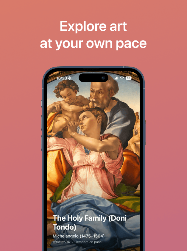 Galerion App Interface